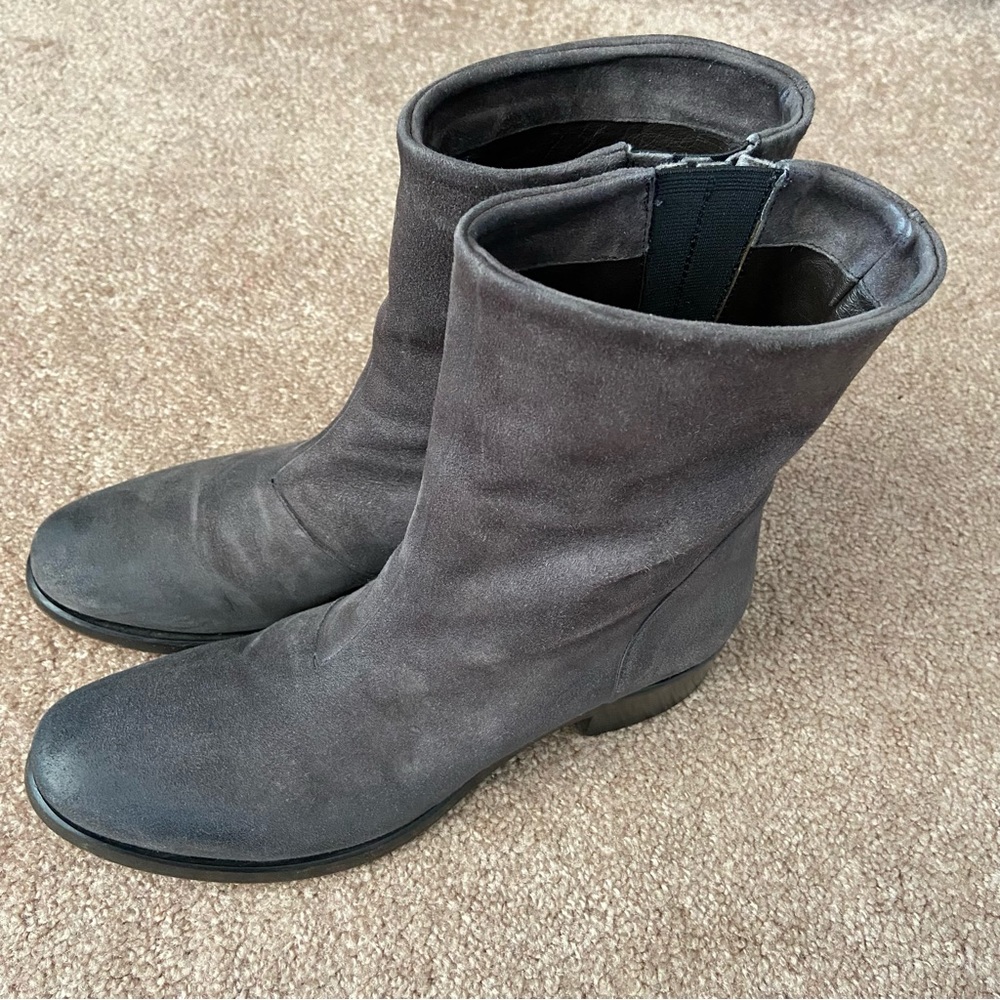 Buttero Suede Leather Booties Italy Size 38